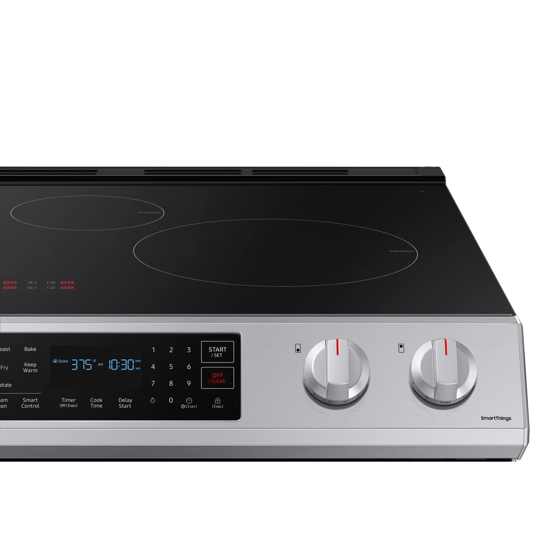 30" Induction Slidein Range Samsung NE63B8411SS/AC Tanguay