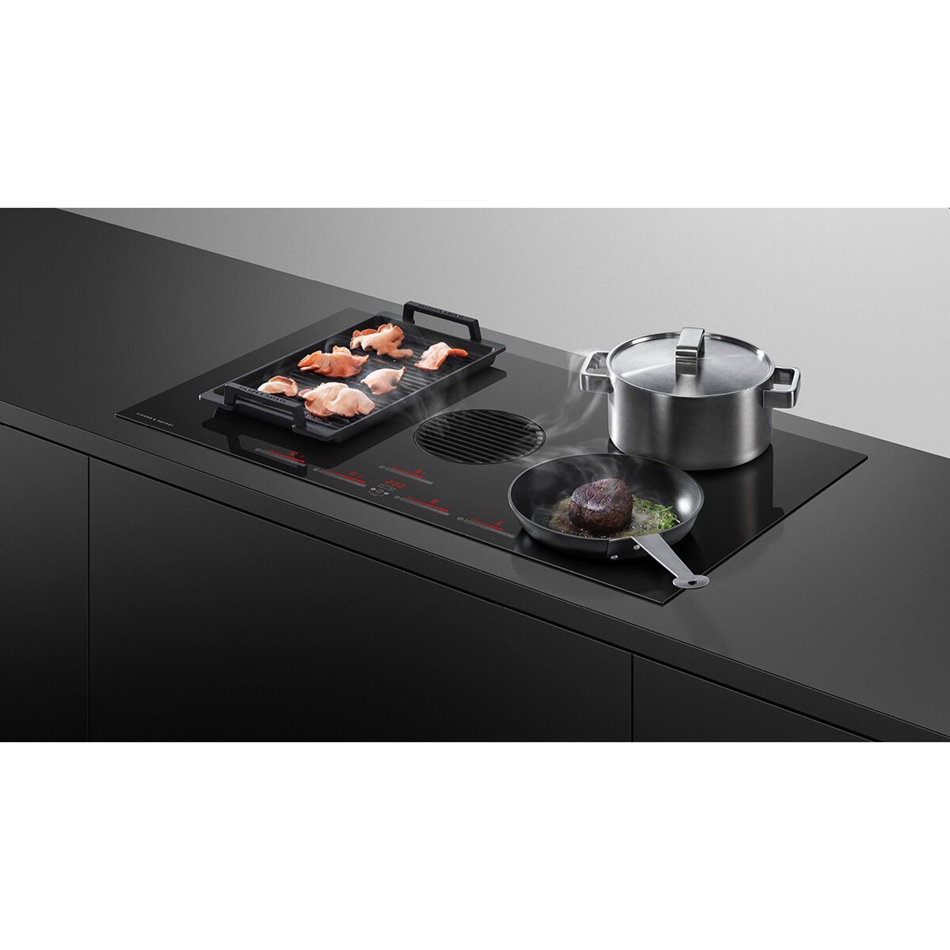 Plaque de cuisson à induction avec ventilation intégrée 36 po Fisher