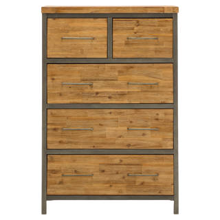 イデー　WAVE TALL CHEST Maple 5-drawer Chest Dynamic 448-355 | Tanguay