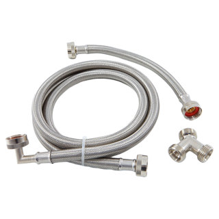 Pipe kit for steam dryer connection