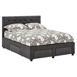 Upholstered Bed with Storage (Double/Full)