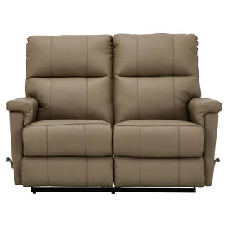 Ethan Collection Reclining Loveseat in Leather and Faux Leather