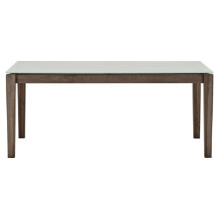 ★mi★ColemanNaturalWoodRollTable 90 Coleman Rectangular 79-inch Dining Table Rustic Golden Brown