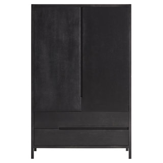 Armoire avec 4 tablettes ajustables, 2 tiroirs - Légères imperfections