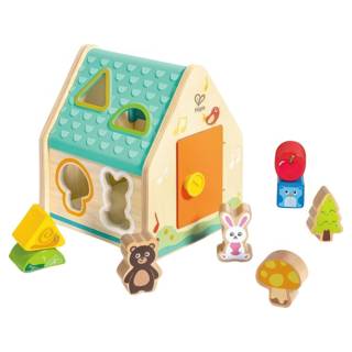Jeu Bébé 1 An Hape Trieur De Forme Bebe En Bois - Jeu D'Éveil, Sensoriel, Motricité Fine 12 Mois - Reconnaissance Des Couleurs Avec Roue Mélange - Tri Des Formes Géométriques Enfant