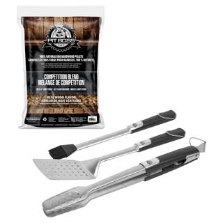 Hardwood Pellets and 3-pc Tool Set 