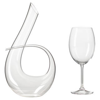 Carafe and Wine Glass Set