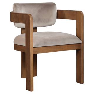 nacha　0417 Sacha Dining Chair Meridian Furniture 11095TAUPE-C | Tanguay