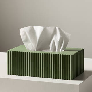 La Vagué Tissue Box Cover La Fabrique Nordique CBVSAU | Tanguay