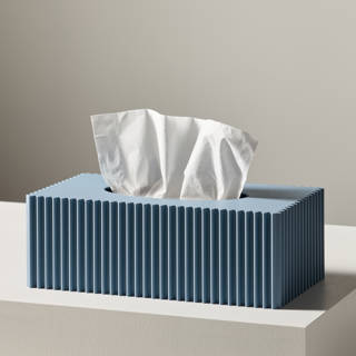 La Vagué Tissue Box Cover La Fabrique Nordique CBVSAU | Tanguay
