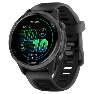 Garmin Forerunner 265 46mm GPS Watch with Heart Rate Monitor