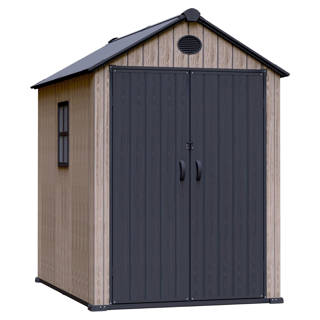 Resin Outdoor Shed 5 x 3 ft Arrow RSG1WF64BA | Tanguay