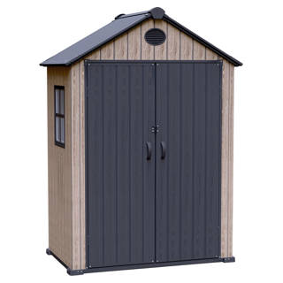 Resin Outdoor Shed 5 x 3 ft Arrow RSG1WF64BA | Tanguay