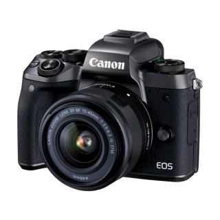 Caméra EOS M5 15-45mm 24,2MP vidéo 1080p Wi-Fi Bluetooth