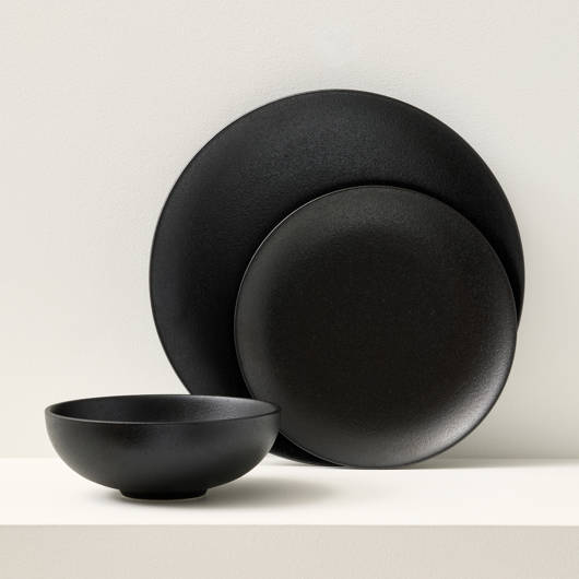 Caviar 12-pc Dinnerware Set Maxwell williams AX0523 Tanguay