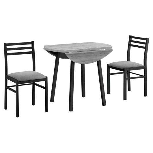 家具 masana 3-pc Dining Set Monarch Specialties I 1007 | Tanguay