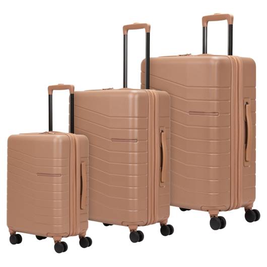 Munich 3-pc Luggage Set Bugatti HLG7603BU-MOCHA | Tanguay