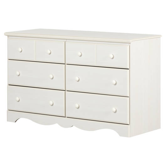 Commode double 6 tiroirs South Shore