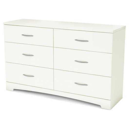 Commode double 6 tiroirs South Shore