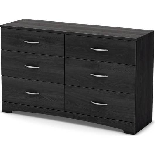 Commode double 6 tiroirs South Shore