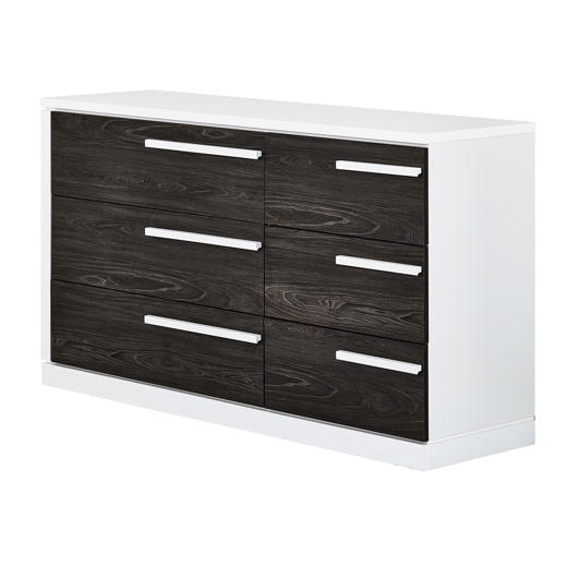 Commode double 6 tiroirs Meq