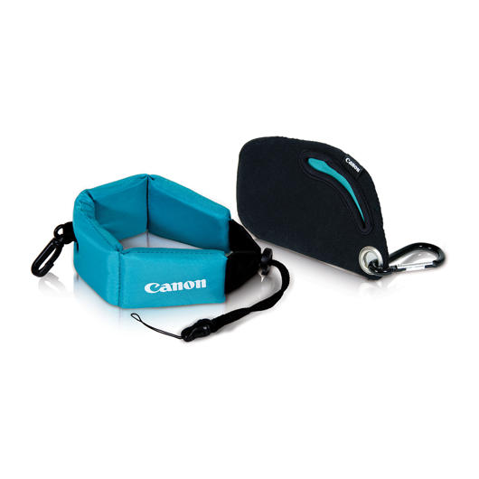 Étui en néoprène et courroie flottante pour PowerShot D30 Canon
