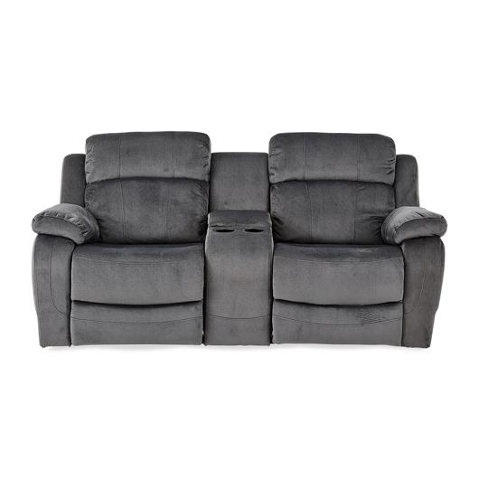 Causeuse inclinable en tissu Mazin