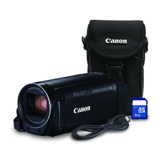 Caméscope 1080HD zoom 32x avec étui carte SDHC de 8 Go Canon