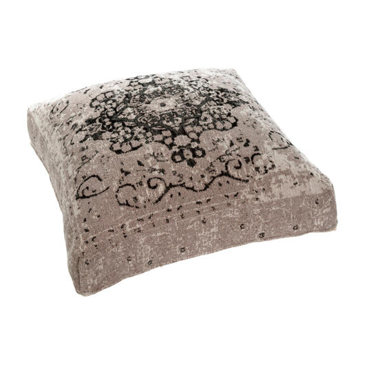 Pouf en jacquard Toulouse Indaba