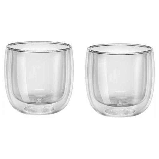 Set mousseur à lait ANTONIO + 2 x verres à latte macchiato (350ml)