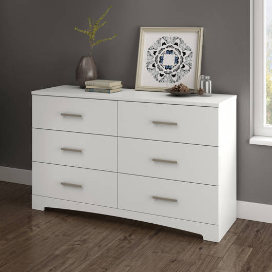 Bureau double 6 tiroirs South Shore