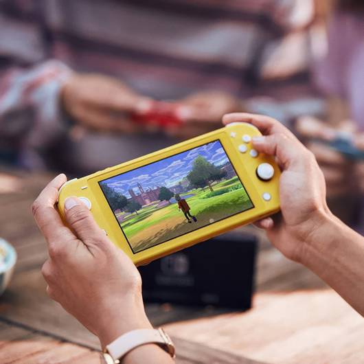 Console Switch Lite jaune