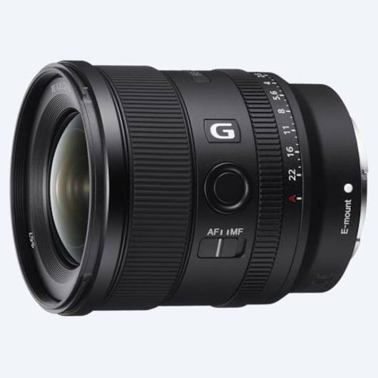 Compact High-Resolution 20mm F1.8 Lens Sony SEL20F18G | Tanguay