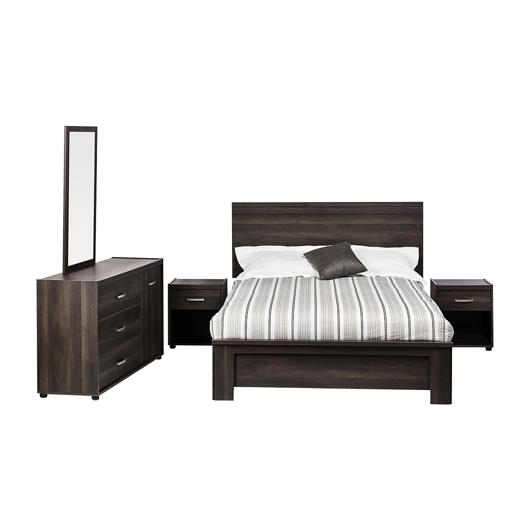 Mobilier de chambre à coucher grand lit 5 mcx Meubles Concordia