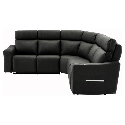 Sectionnel inclinable motorisé en tissu *4050/500-104-410-198-486 (914499)  Tanguay livraison 