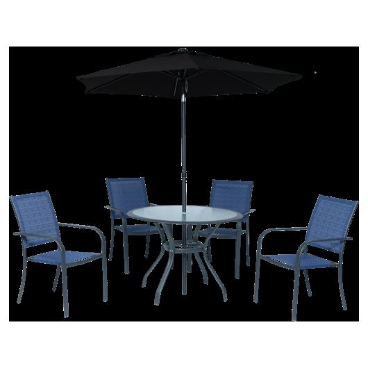 Ensemble patio 6 mcx Dura