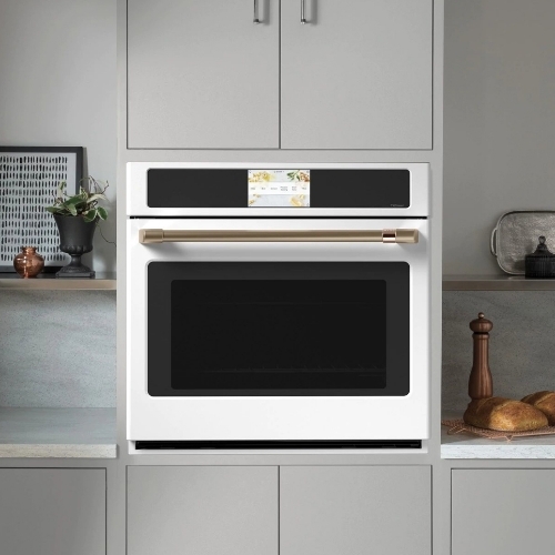 Self-cleaning built-in ovens