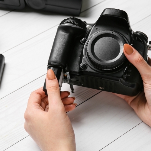 Chargeurs pour appareils photos et caméscopes
