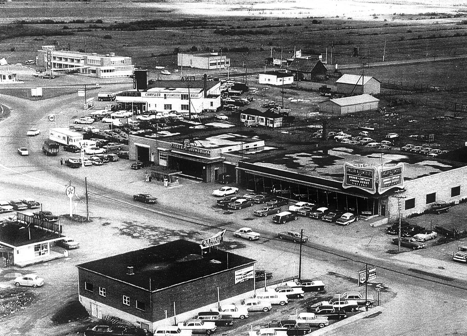 Premier magasin de Tanguay en 1961